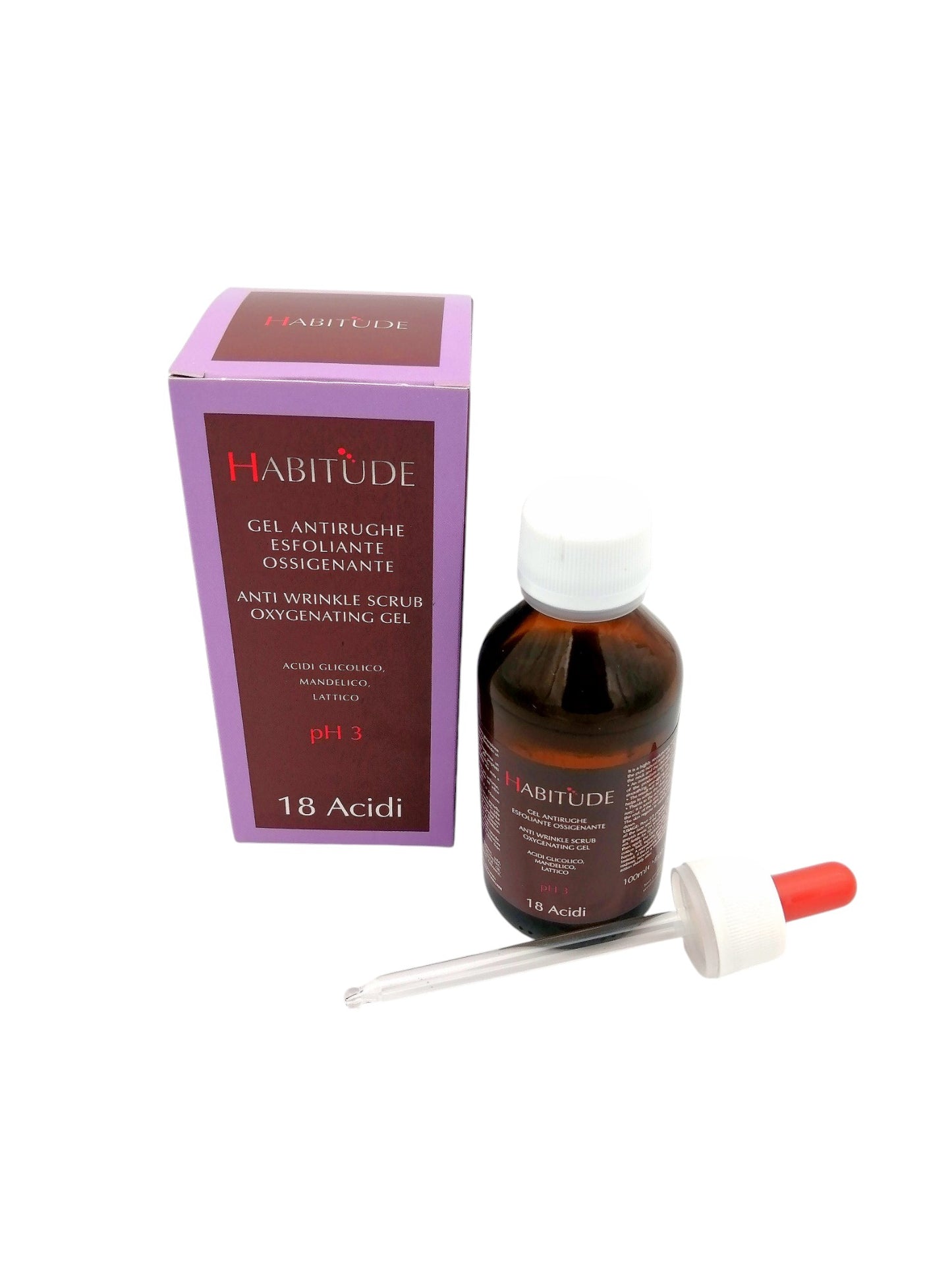 Habitude - GEL ANTIRUGHE ESFOLIANTE OSSIGENANTE 18 ACIDI