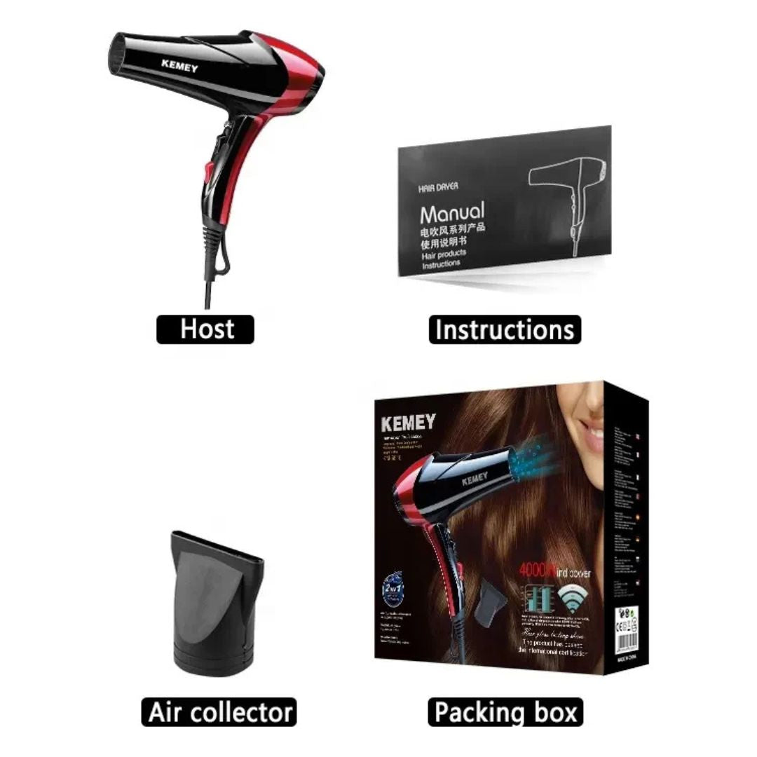 KEMEI 4000 W - ASCIUGACAPELLI