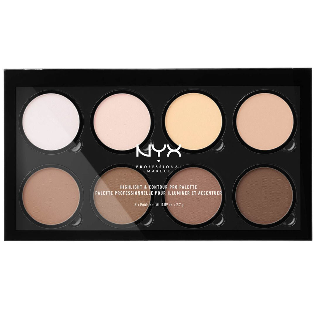 Nyx - HIGHLIGHTER & CONTOUR PRO PALETTE