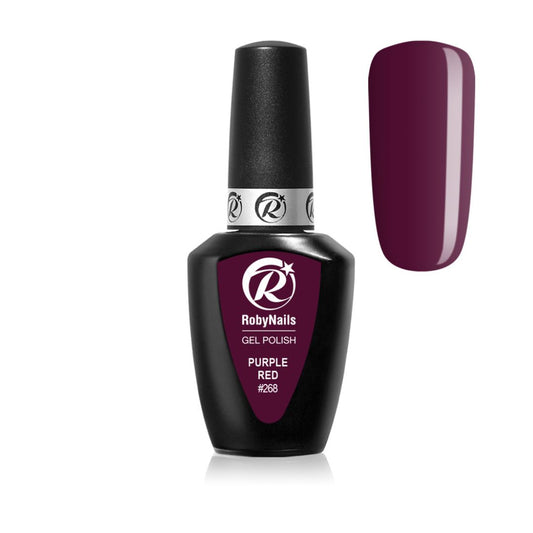 Roby Nails - GEL POLISH PURPLE RED