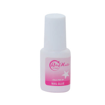 SARA COSMETIC SRL Roby Nails colla per tip Roby Nails - COLLA PER TIP CON PENNELLO 7g