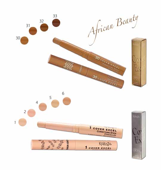 SARA COSMETIC SRL Karaja correttore viso e occhi Karaja - Correttore Cover Excel