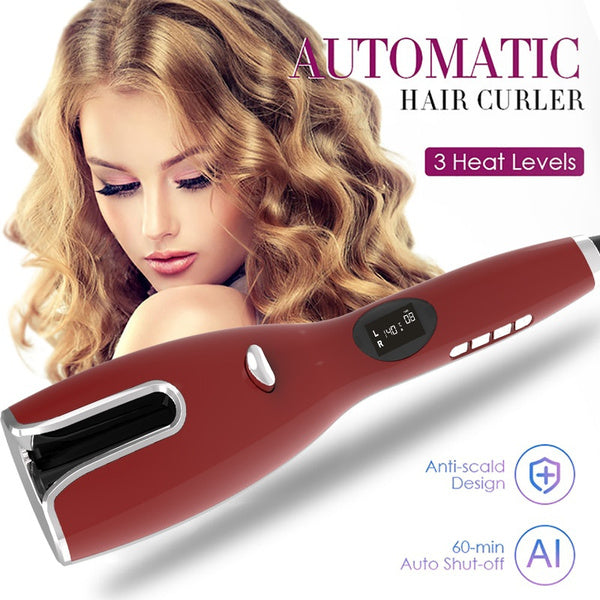 SARA COSMETIC SRL LCD HAIR CURLER piastre e arricciacapelli Arricciacapelli Tulipano - LCD FULL AUTOMATIC HAIR CURLER