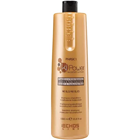 SARA COSMETIC SRL Echosline trattamenti per capelli Echosline - Trattamento per capelli alla cheratina - Ki Power Shampoo Cheratinico 350 ml