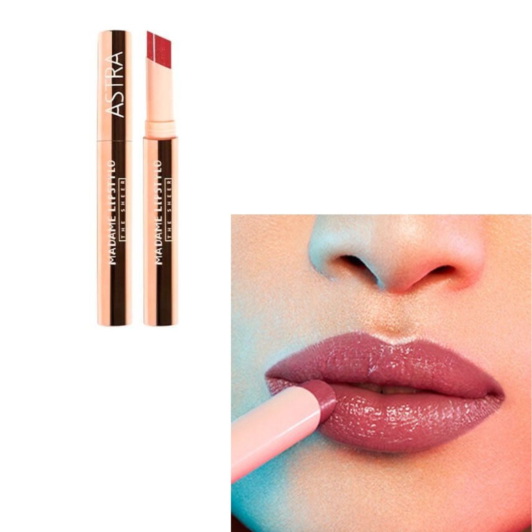 SARA COSMETIC SRL Astra rossetti ASTRA - MADAME LIPSTYLO THE SHEER