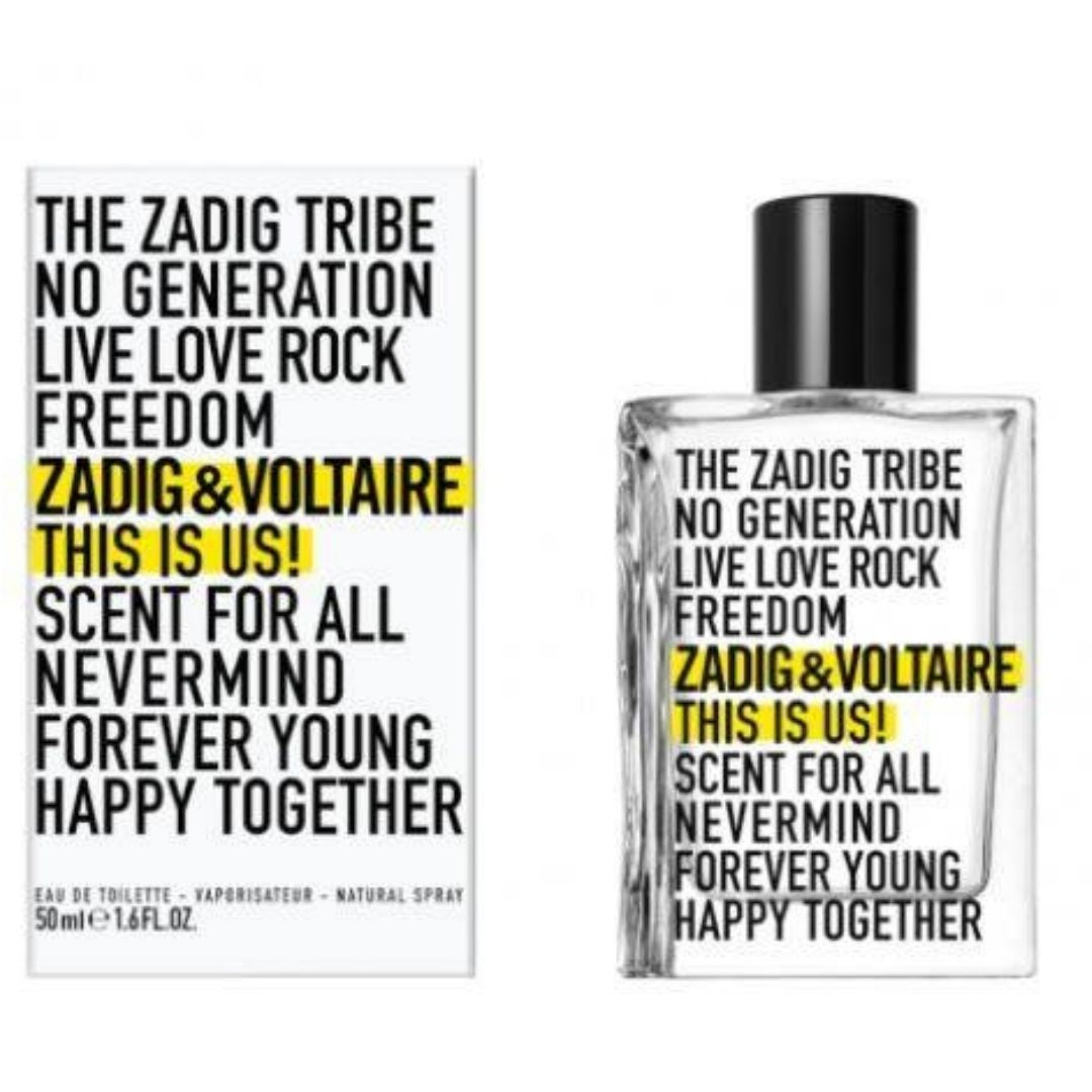 SARA COSMETIC SRL Zadig & Voltaire profumi donna Zadig & Voltaire - THIS IS US! Edt 50 ml