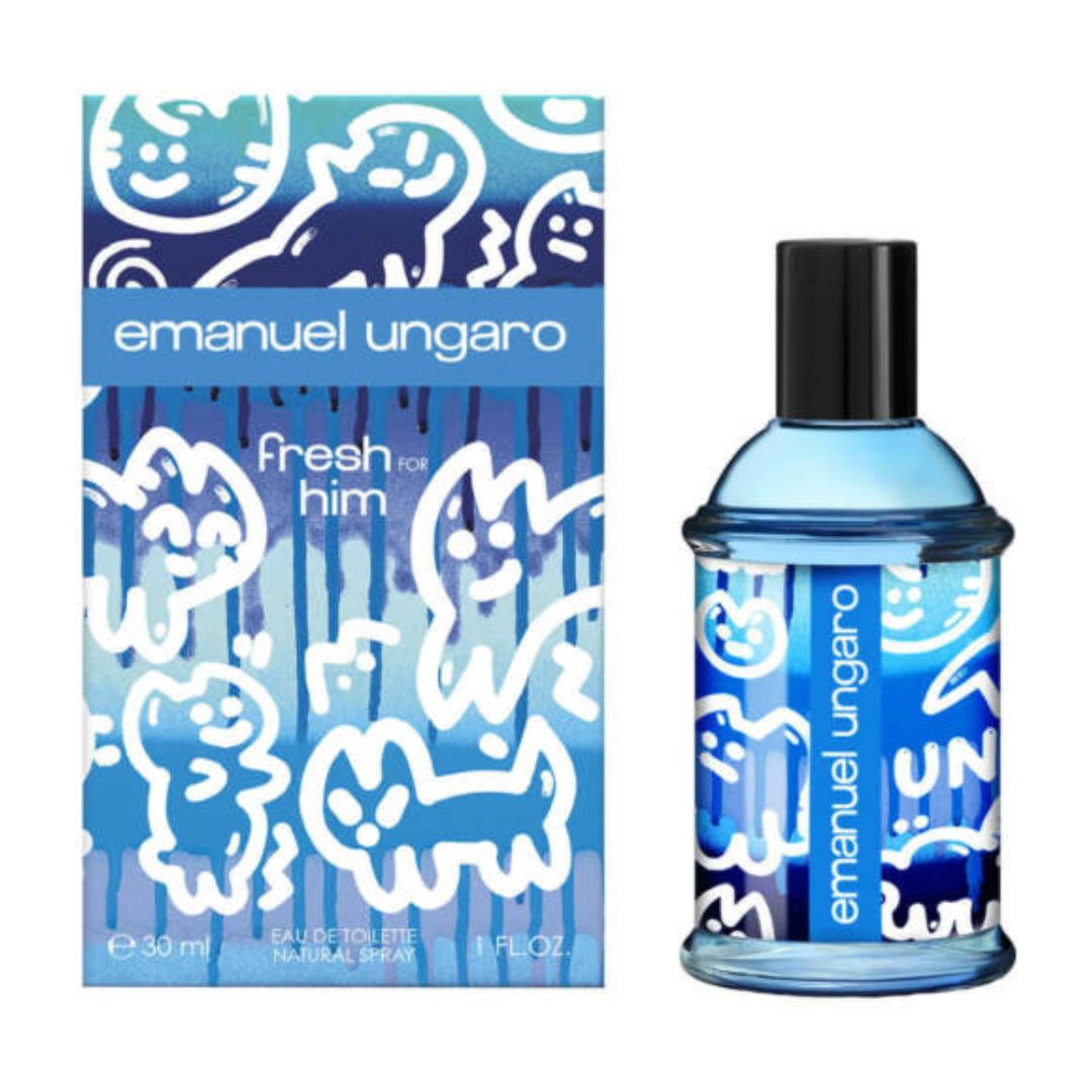 SARA COSMETIC SRL Emanuel Ungaro profumi uomo Emanuel Ungaro - FRESH FOR HIM Edt 100 ml
