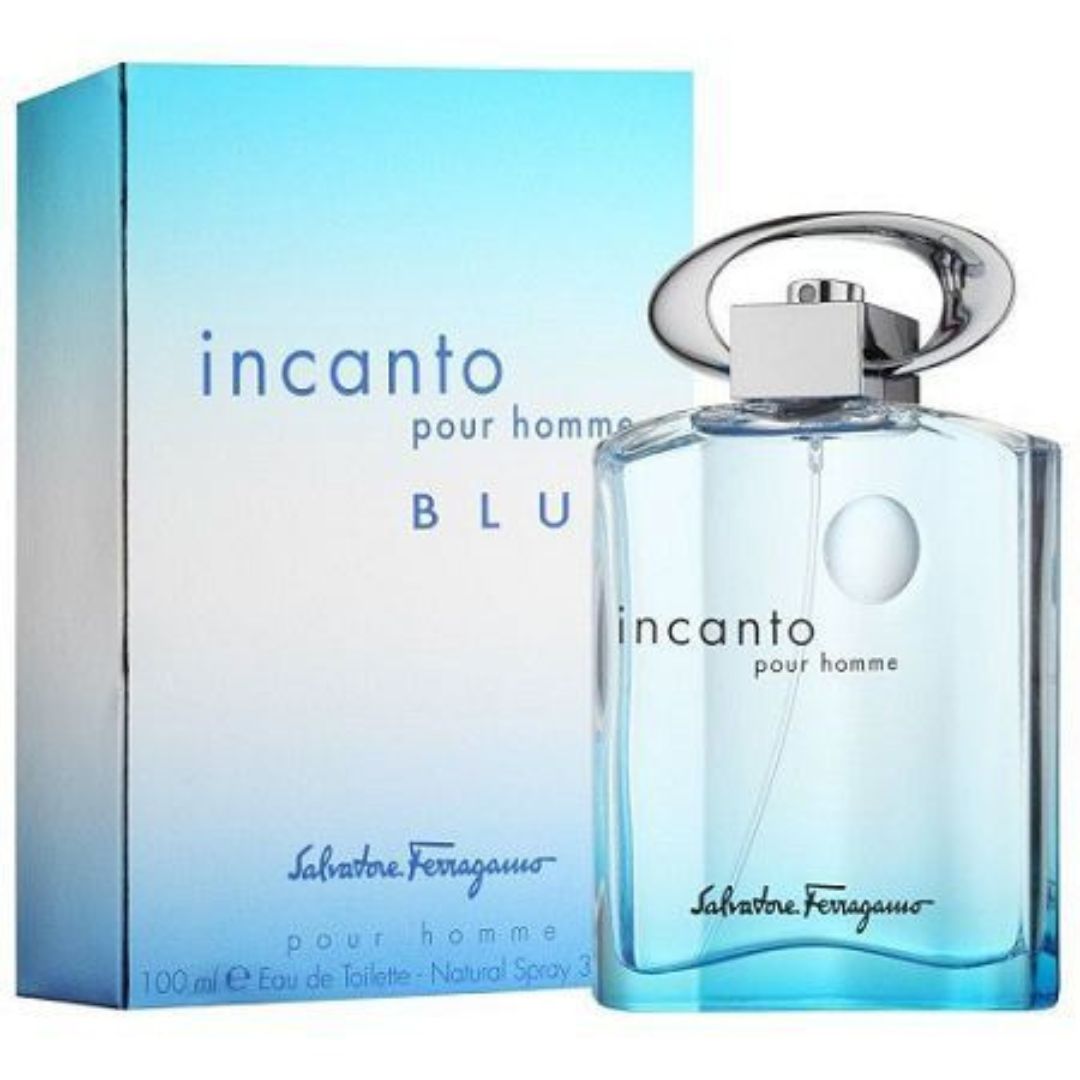 SARA COSMETIC SRL Salvatore Ferragamo profumo uomo Salavatore Ferragamo - INCANTO POUR HOMME BLUE Edt 100 ml