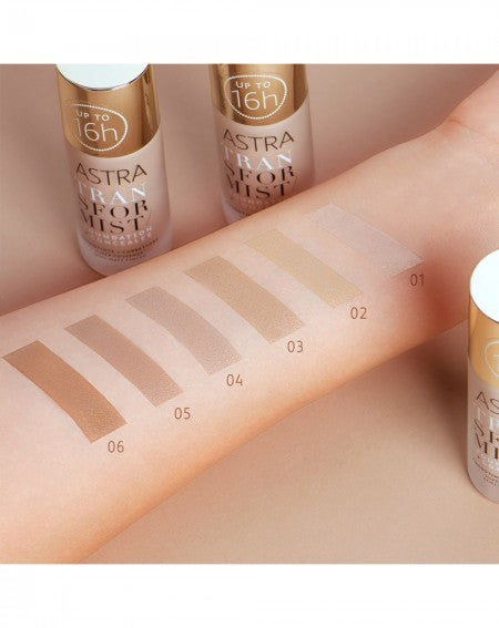 SARA COSMETIC SRL Astra Fondotinta e correttori Astra - Fondotinta + Correttore TRANSFORMIST