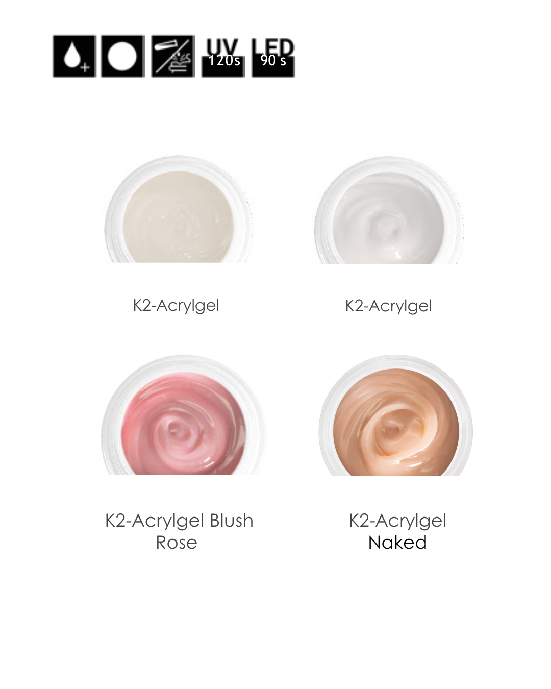 Luxury - K2-ACRYLGEL 30 ML