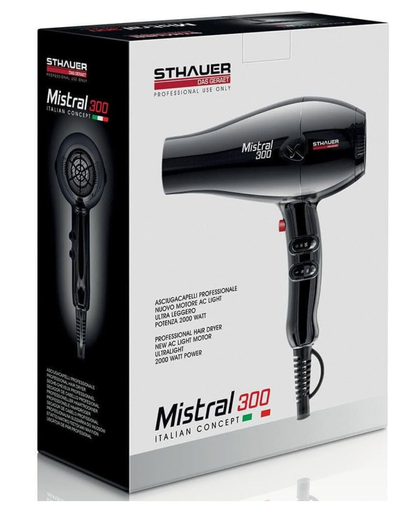 Sthauer - ASCIUGACAPELLI PROFESSIONALE 2000 WATT MISTRAL 300