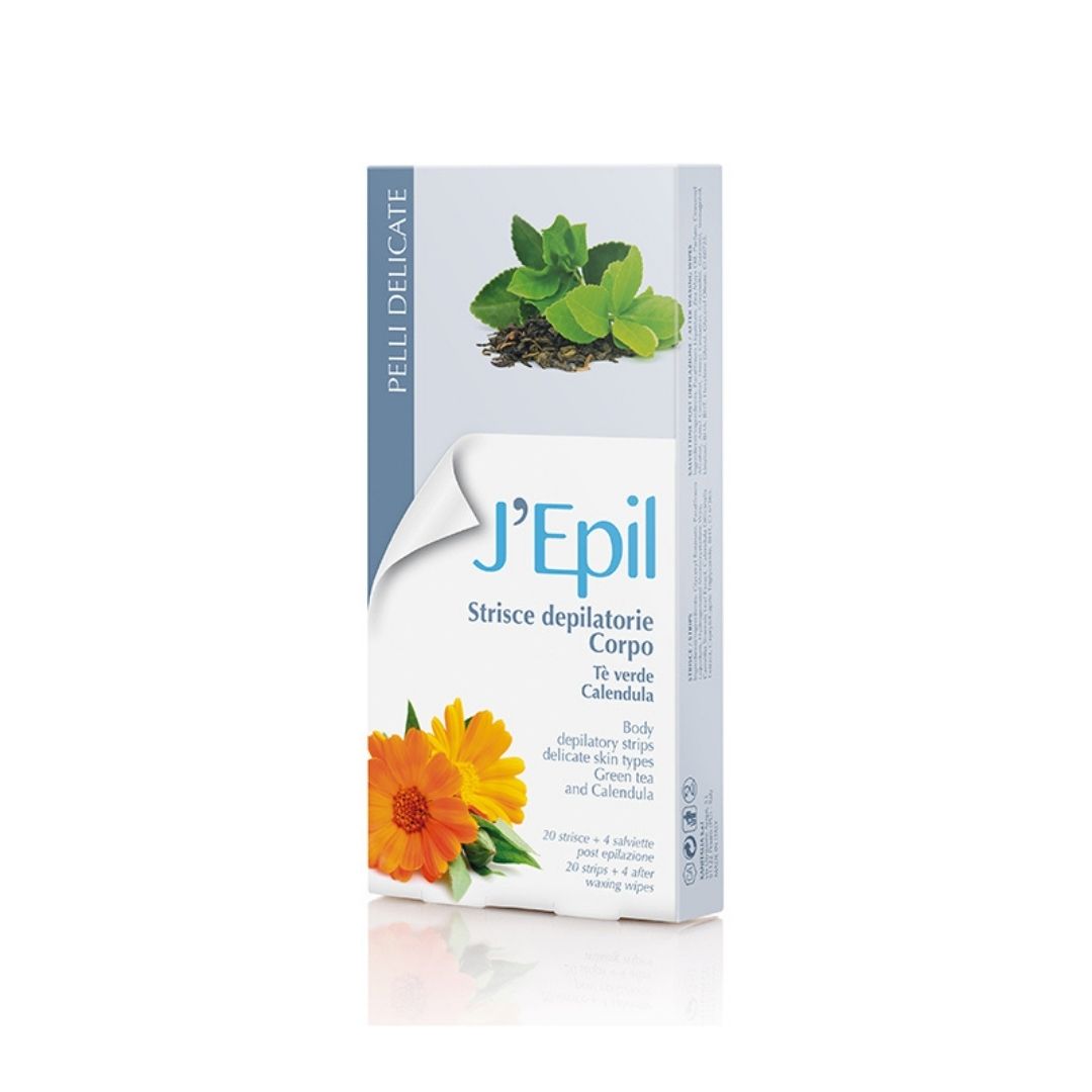 SARA COSMETIC SRL Xanitalia Strisce adesive Xanitalia - Strisce Depilatorie J'Epil pelli delicate