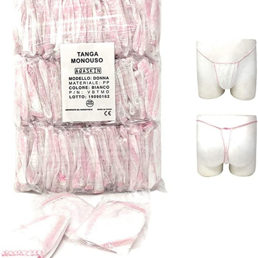 SARA COSMETIC SRL SARA COSMETIC SRL Tanga Monouso conf. 100 pz