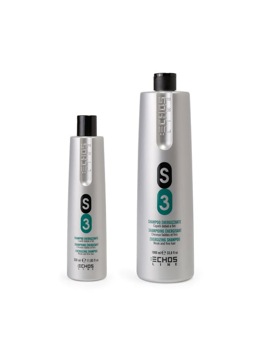 SARA COSMETIC SRL Echosline trattamenti per capelli Echosline - Trattamento per capelli deboli e fini - S3 SHAMPOO RINFORZANTE